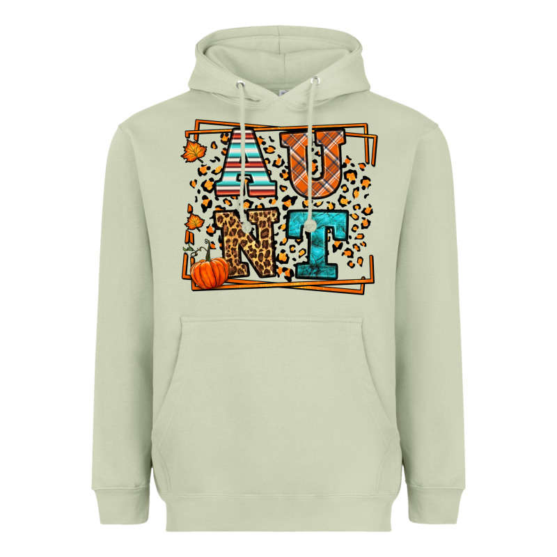 Autumn Leopard Aunt Heavyweight Hoodie by LillyAllenDesigns | Teevron
