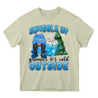 Mossy snuggle up gnomies it's cold outside Heavy Core Tee - MaliasSmallBusiness