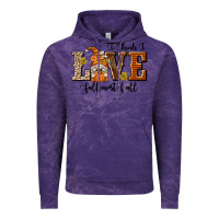 Cloud Purple I Think I Love Fall Most of All Vintage Hoodie - texasbilliewilder