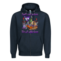 Navy spells and potions for all afflictions Zipper Hoodie - BundleAndBundleShop
