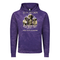 Cloud Purple Alan Art Jackson Limited Design Gift For Fans Vintage Hoodie - tuanDangUi