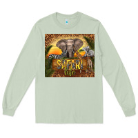 Matcha safari life Long Sleeve Tee - TumblerDesignByShophia