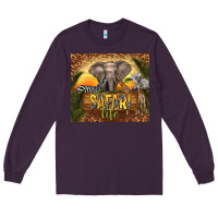 Plum safari life Long Sleeve Tee - TumblerDesignByShophia