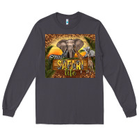 Smoke safari life Long Sleeve Tee - TumblerDesignByShophia