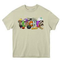 Mossy halloween teacher Heavy Core Tee - NancyCooperArtShop