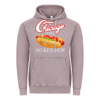 Vintage Zinc chicago hot dog summer style 4th of july no ketchu Vintage Hoodie - tuanDangUi