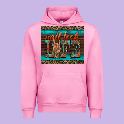 Nail Tech Life Urban Hoodie Designed By Barkaloodesign