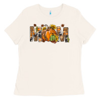 Bone Western Mom With Pumpkins Ladies Tee - BundleAndBundleShop