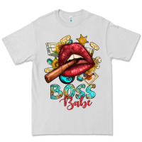 Western Boss Babe Cigar Lip Premium Tee | Teevron