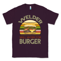 Plum Welder Wıll Work For Burger Classic Tee - Bettercallsaul
