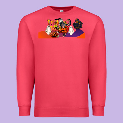 Trick Or Treat Baby Chimpanzee Premium Sweatshirt Designed By Lillyallendesigns