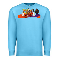 Ocean Blue Trick Or Treat Baby Chimpanzee Premium Sweatshirt - LillyAllenDesigns