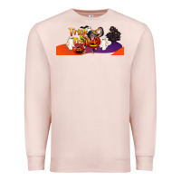 Pale Pink Trick Or Treat Baby Chimpanzee Premium Sweatshirt - LillyAllenDesigns