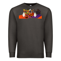 Smoke Trick Or Treat Baby Chimpanzee Premium Sweatshirt - LillyAllenDesigns