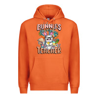 Carrot Bunny's Favorite Teacher Easter Day Premium Hoodie - FaDigitalArtStudio
