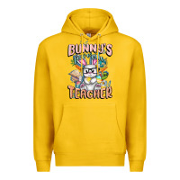 Lemon Bunny's Favorite Teacher Easter Day Premium Hoodie - FaDigitalArtStudio