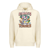 Sandshell Bunny's Favorite Teacher Easter Day Premium Hoodie - FaDigitalArtStudio