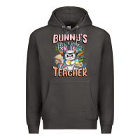 Smoke Bunny's Favorite Teacher Easter Day Premium Hoodie - FaDigitalArtStudio