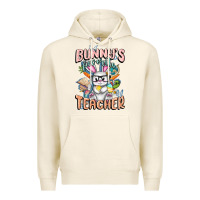 Tofu Bunny's Favorite Teacher Easter Day Premium Hoodie - FaDigitalArtStudio