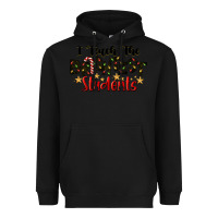 Black I Teach The Brightest Students Heavyweight Hoodie - LillyAllenDesigns