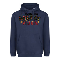 Navy I Teach The Brightest Students Heavyweight Hoodie - LillyAllenDesigns