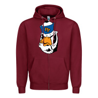 Burgundy pomona, colleges Zipper Hoodie - tuanDangUi