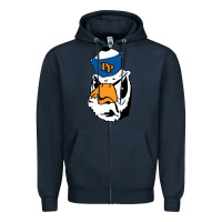 Navy pomona, colleges Zipper Hoodie - tuanDangUi