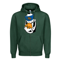 Sports Green pomona, colleges Zipper Hoodie - tuanDangUi