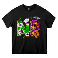 Black halloween np nurse practitioner Heavy Core Tee - NancyCooperArtShop