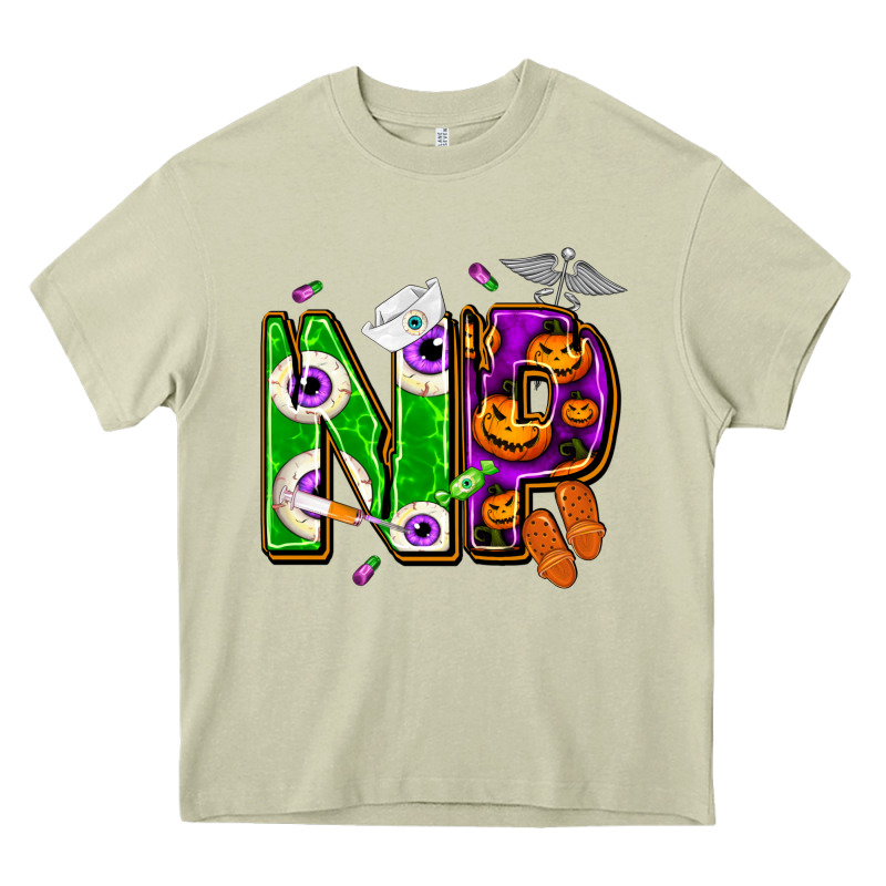 Halloween Np Nurse Practitioner Heavy Core Tee by NancyCooperArtShop | Teevron