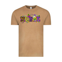 Vintage Camel Mardi Gras Day Nurse Vintage Tee - NancyCooperArtShop