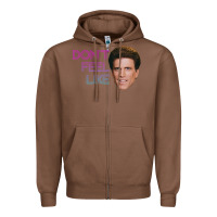 Chestnut don't feel like danson Zipper Hoodie - tuanDangUi