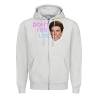 Dove Grey don't feel like danson Zipper Hoodie - tuanDangUi