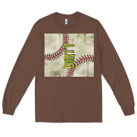 Chestnut dirty baseball Long Sleeve Tee - TumblerDesignByShophia