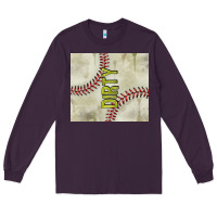 Plum dirty baseball Long Sleeve Tee - TumblerDesignByShophia