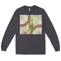 Smoke dirty baseball Long Sleeve Tee - TumblerDesignByShophia