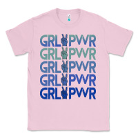 Bubblegum Pink Girl Power Peace Classic Tee - Bettercallsaul