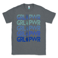 Charcoal Heather Girl Power Peace Classic Tee - Bettercallsaul