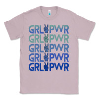 Lilac Girl Power Peace Classic Tee - Bettercallsaul