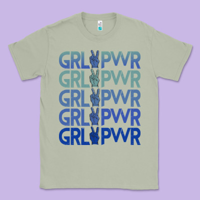Girl Power Peace Classic Tee Designed By Bettercallsaul