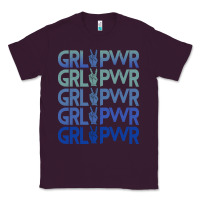 Plum Girl Power Peace Classic Tee - Bettercallsaul