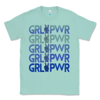 Seafoam Girl Power Peace Classic Tee - Bettercallsaul