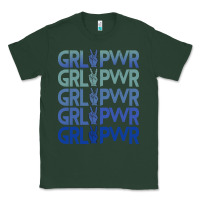 Sports Green Girl Power Peace Classic Tee - Bettercallsaul