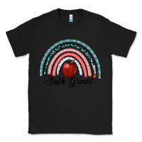 Black sixth grade rainbow Classic Tee - RanaPortraitStore