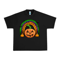 Black halloween rainbow Urban Heavy Tee - JahusDesignShop