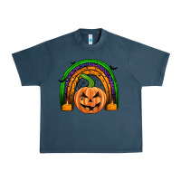 Midnight Navy halloween rainbow Urban Heavy Tee - JahusDesignShop