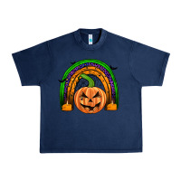 Navy halloween rainbow Urban Heavy Tee - JahusDesignShop