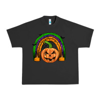 Pigment Black halloween rainbow Urban Heavy Tee - JahusDesignShop