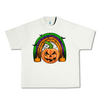 Pistachio halloween rainbow Urban Heavy Tee - JahusDesignShop