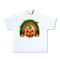 White halloween rainbow Urban Heavy Tee - JahusDesignShop